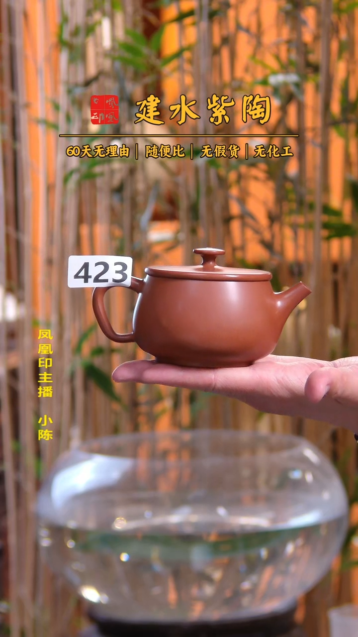 我****傻 建水紫陶单壶瑕疵放漏/B 423