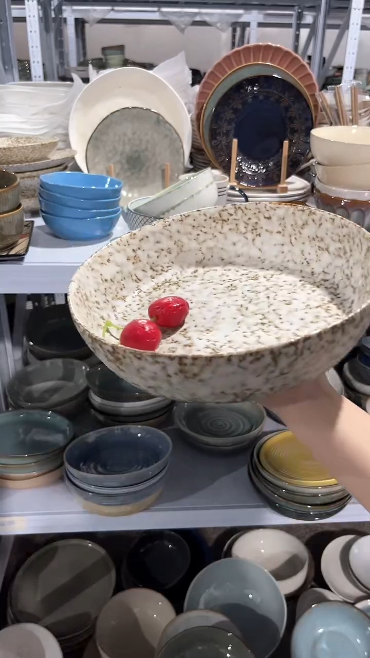 【闪购商品】瓷片外贸尾货瑕疵满20包邮X J3A大深盘