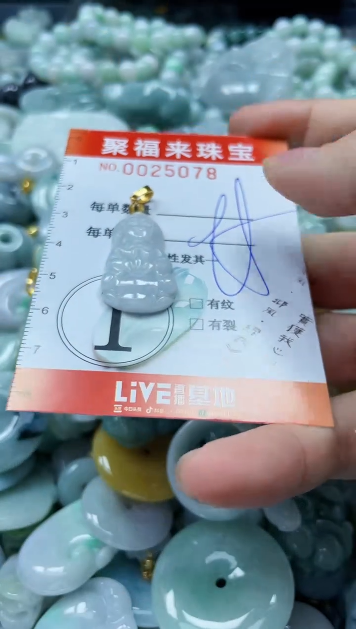 【闪购商品】翡翠颈饰未镶嵌闪购0025078