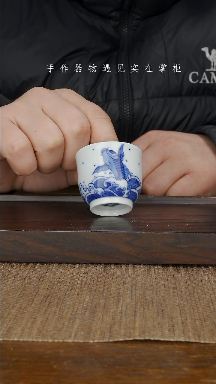 【闪购商品】摆件景德镇手工手绘茶具大器宛成