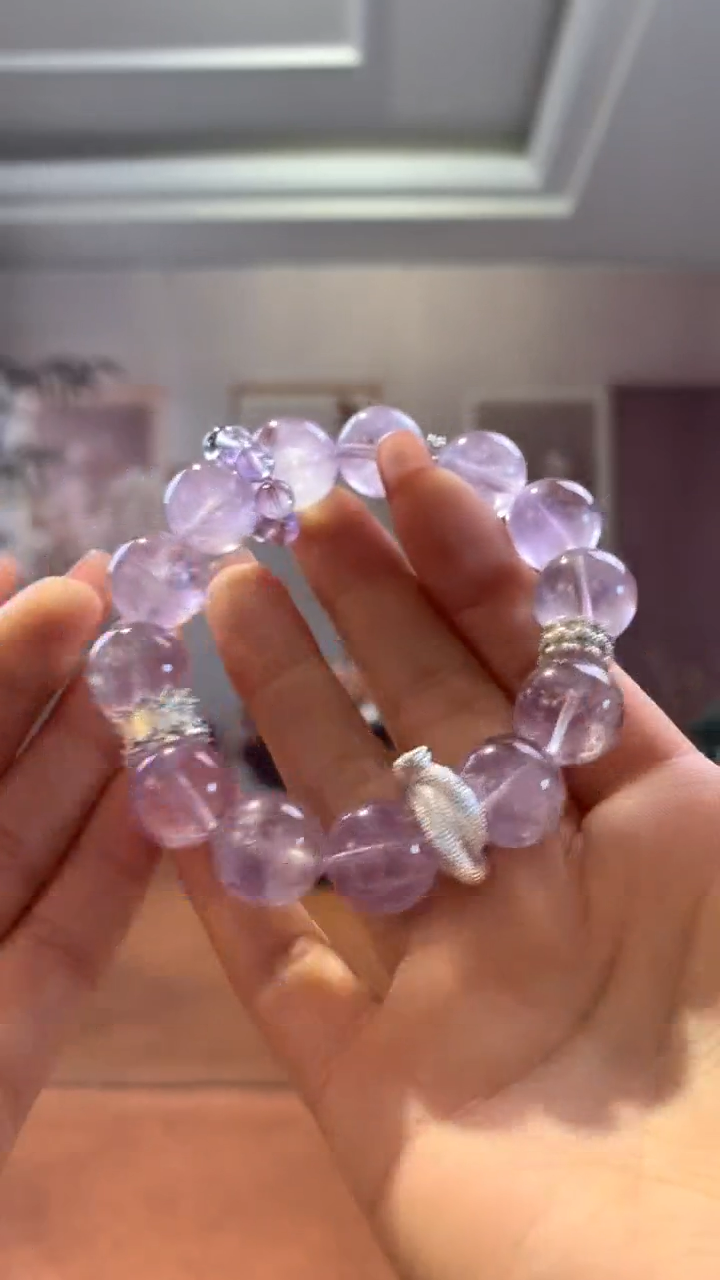 【闪购商品】水晶手串未镶嵌紫水晶单圈