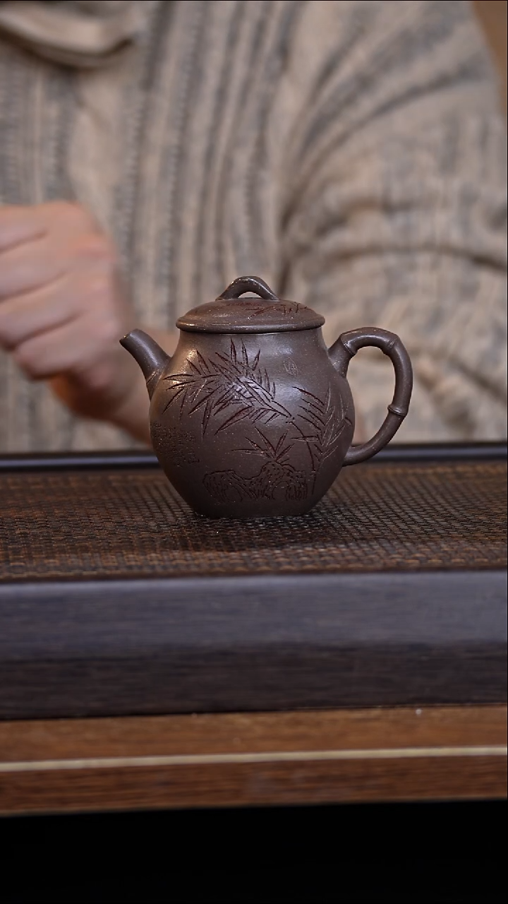 茶壶紫砂宜兴手工原矿紫砂壶001