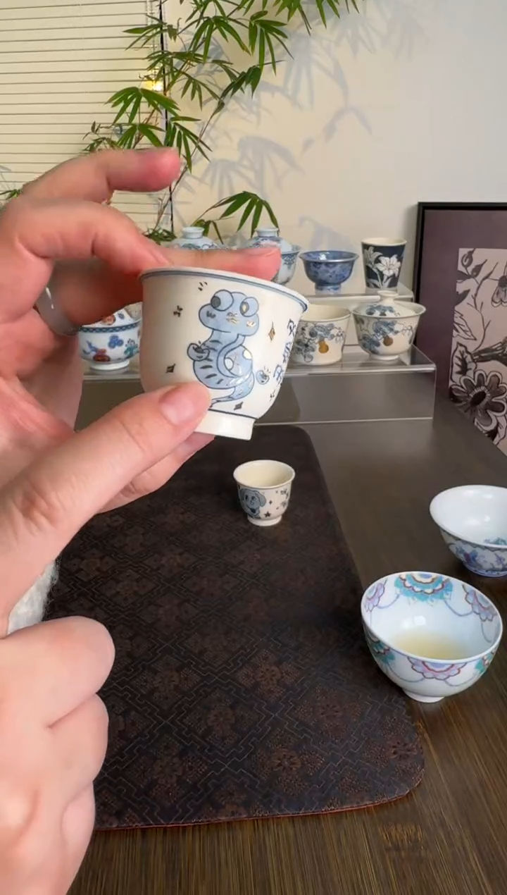 【闪购商品】景德镇手绘茶杯茶杯