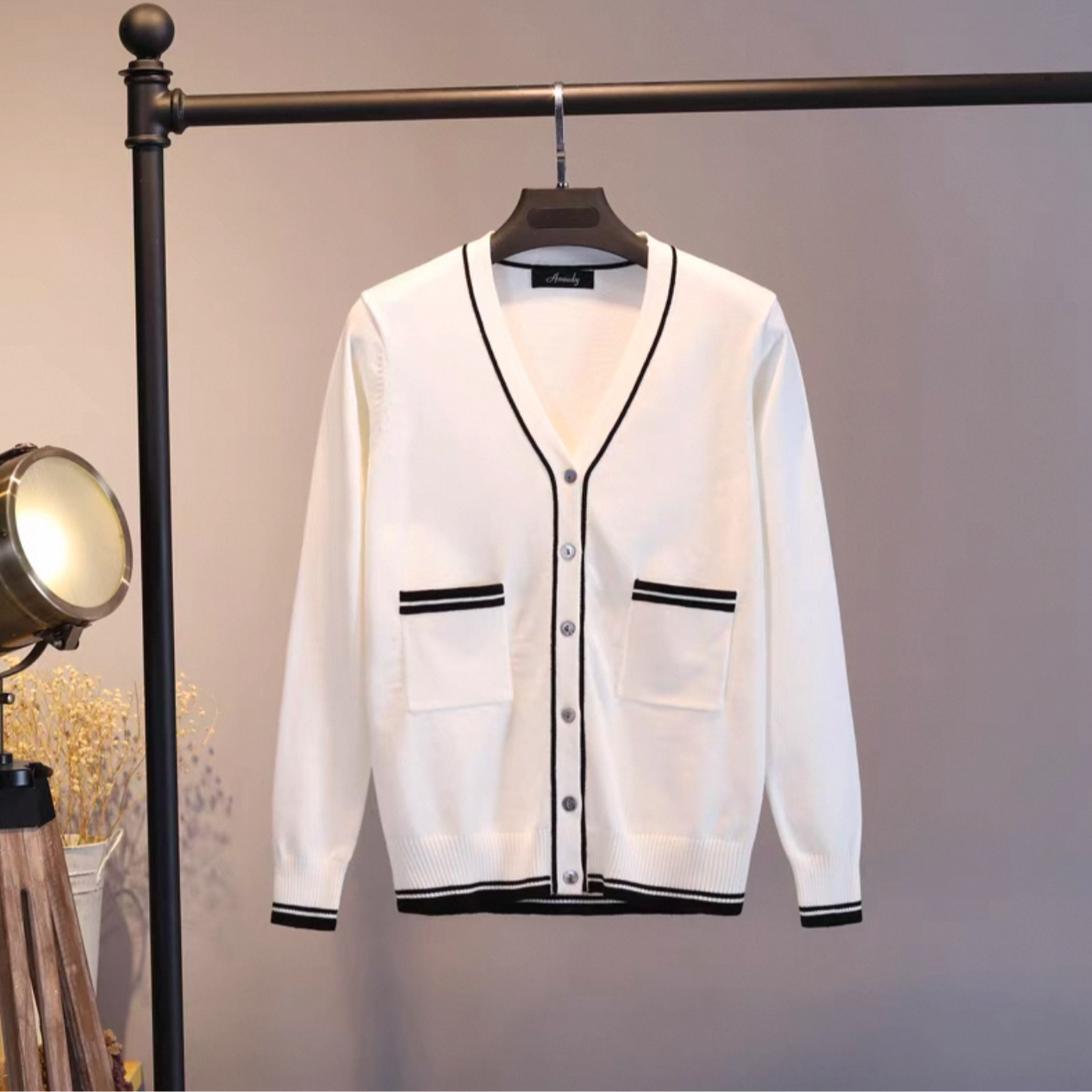 女装开衫外套女针织衫春秋装短款新款毛衣上衣外搭空调衫披肩