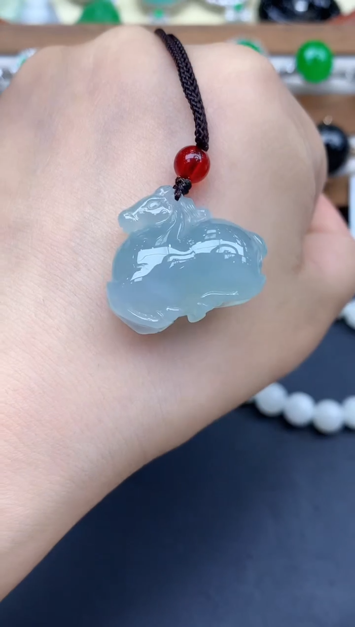 颈饰未镶嵌翡翠370-中国好珍宝