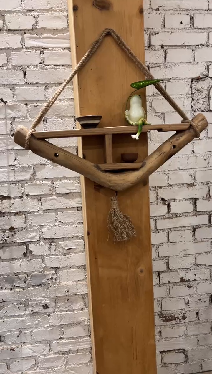 木（非红木类）牛锁头挂件