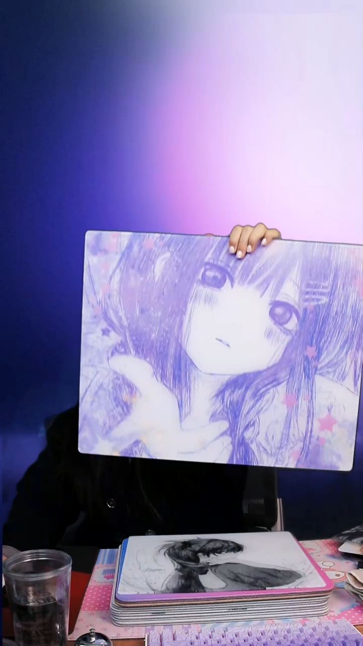 米娅紫 50x40绝影 圆点