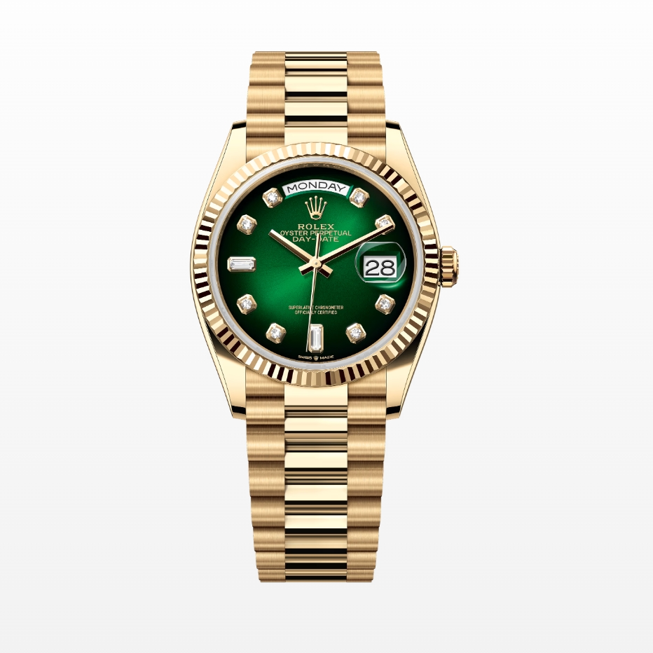 99新 Rolex/劳力士 星期日历型128238/表径36/21年全套/351800