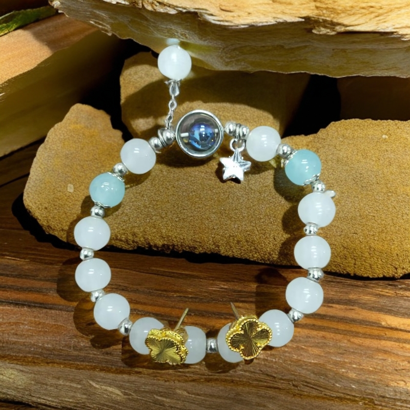 丹凤高奢18--四叶草耳钉a25DH