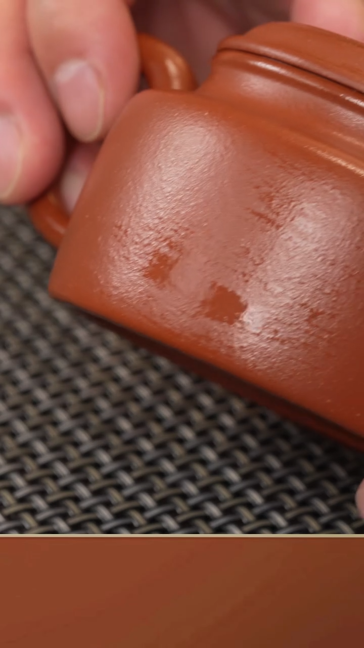 【闪购商品】紫砂茶壶生砂朱泥德钟