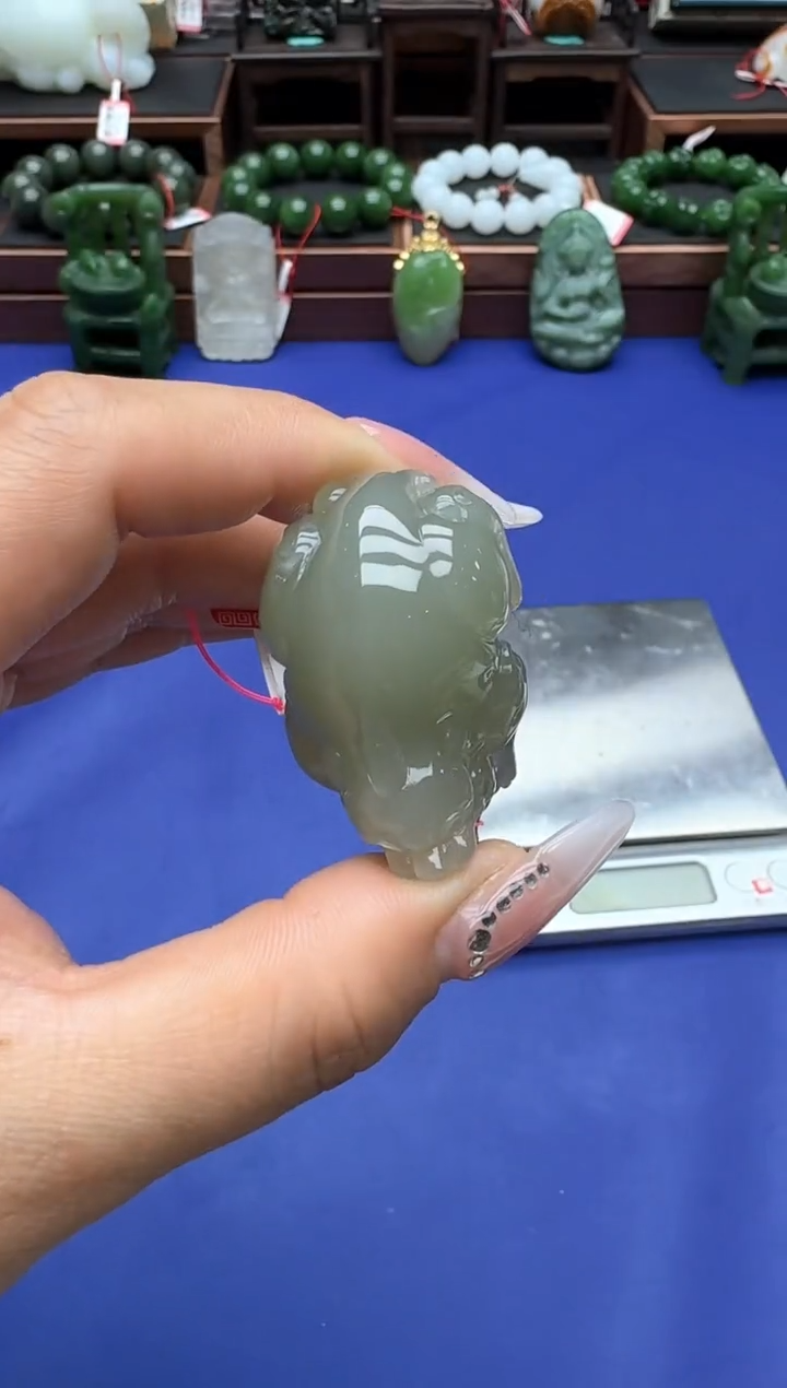 【闪购商品】和田玉挂件未镶嵌sdklm