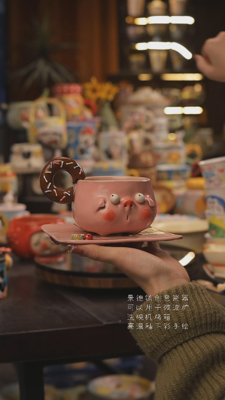 景德镇釉下彩绘设计师款式陶瓷