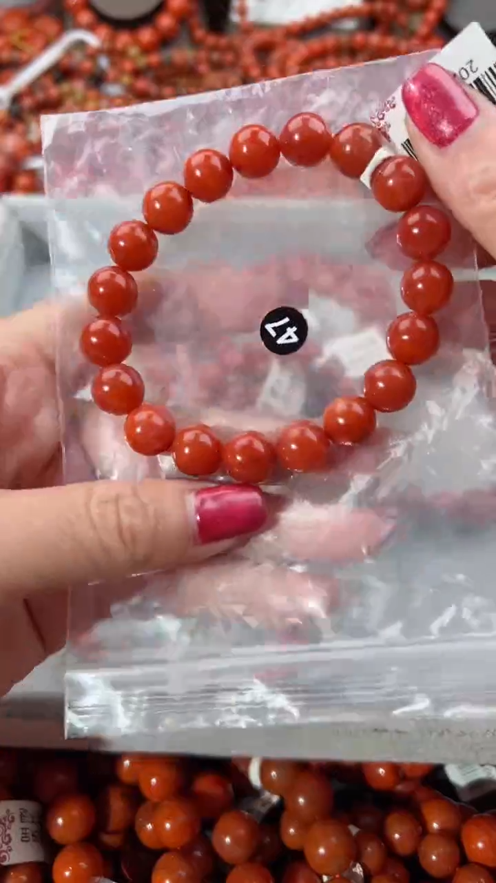 【闪购商品】南红玛瑙手串未镶嵌10