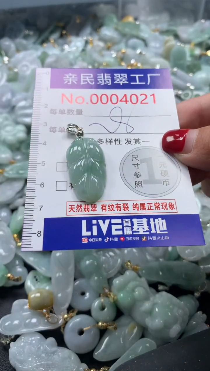颈饰未镶嵌翡翠4021