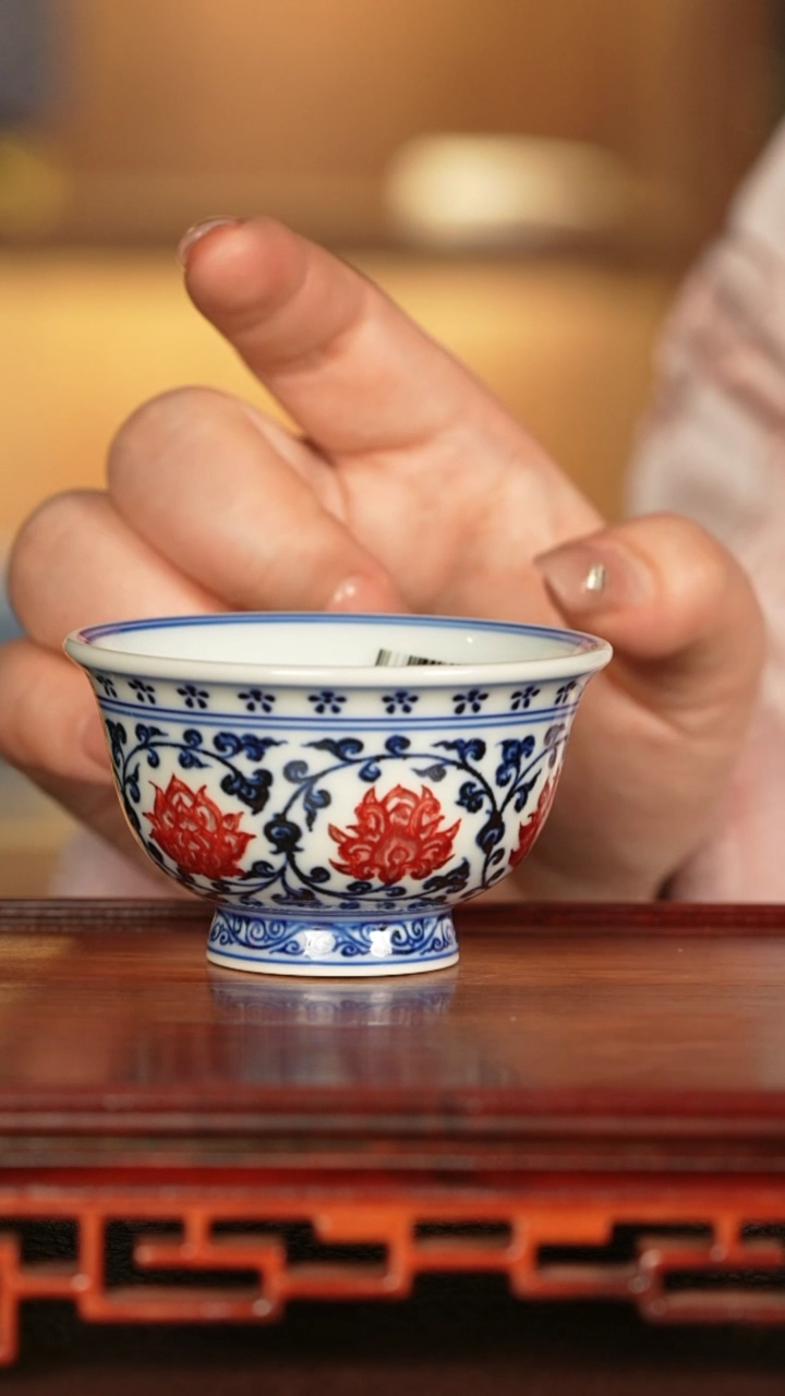 【闪购商品】杯子永明尚玩景德镇手工手绘陶瓷/