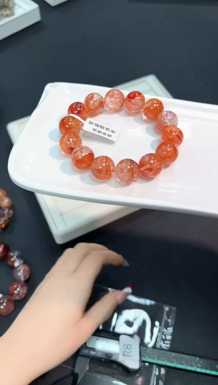 【闪购商品】水晶手串未镶嵌80c多样性发其一/1条默认微瑕