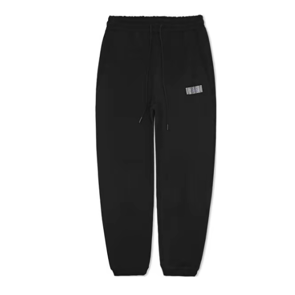 GUESS 纯棉中腰束脚针织运动裤 男款-X3PQ53K2Q40