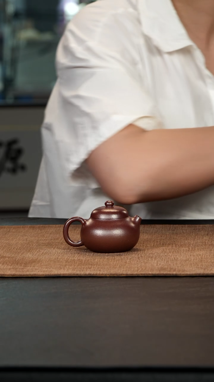 茶壶紫砂李*凑柴烧底槽青文旦80cc