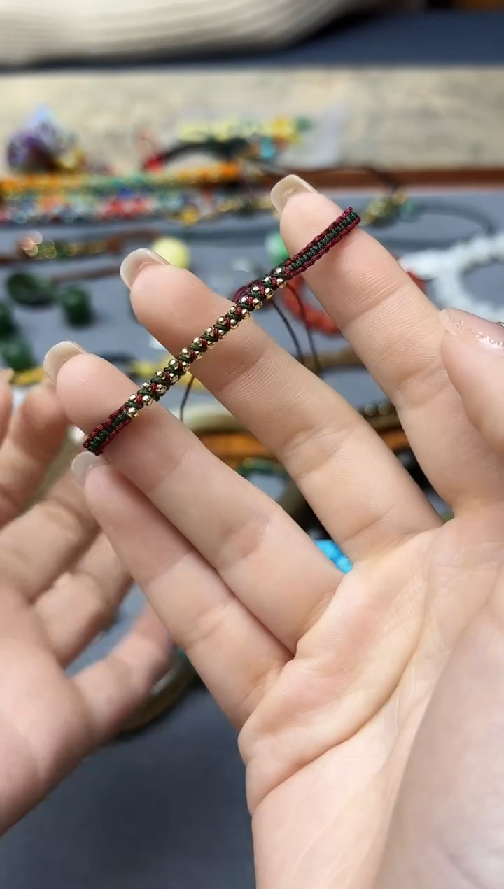 手链18K金18K金手绳ZX