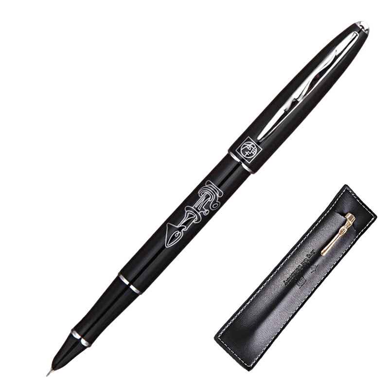 毕加索（pimio）ps-606财务笔 0.38mm特细笔尖男女士礼物学生用钢笔