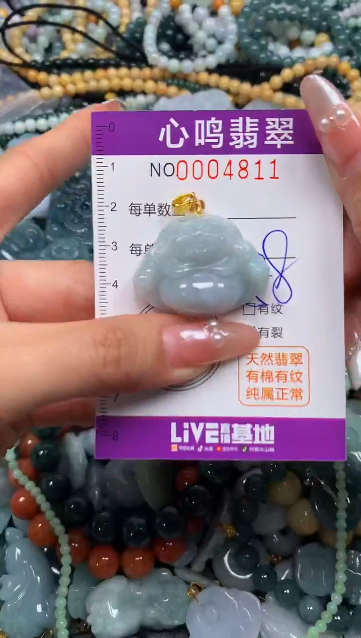 颈饰未镶嵌翡翠闪购004811