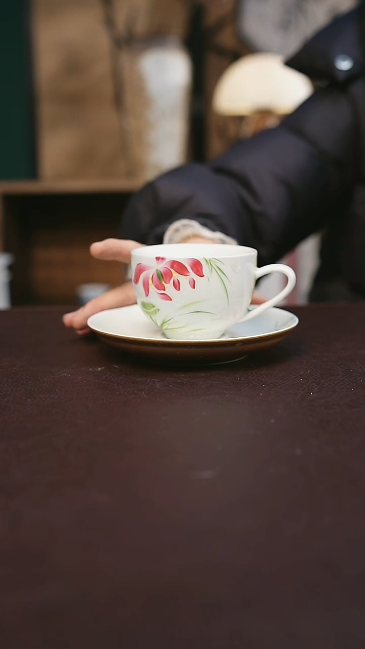 【闪购商品】景德镇陶瓷杯碗柴烧多人