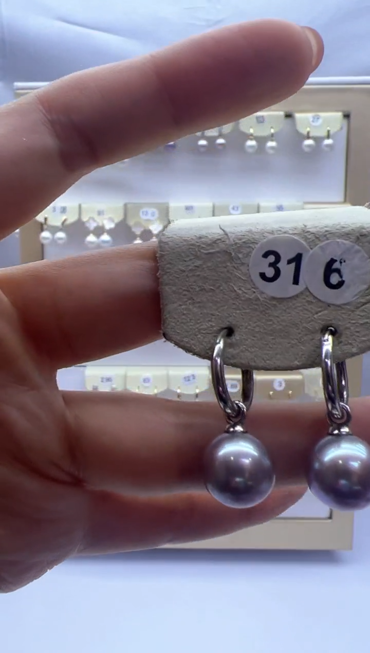 【闪购商品】淡水珍珠耳饰未镶嵌316