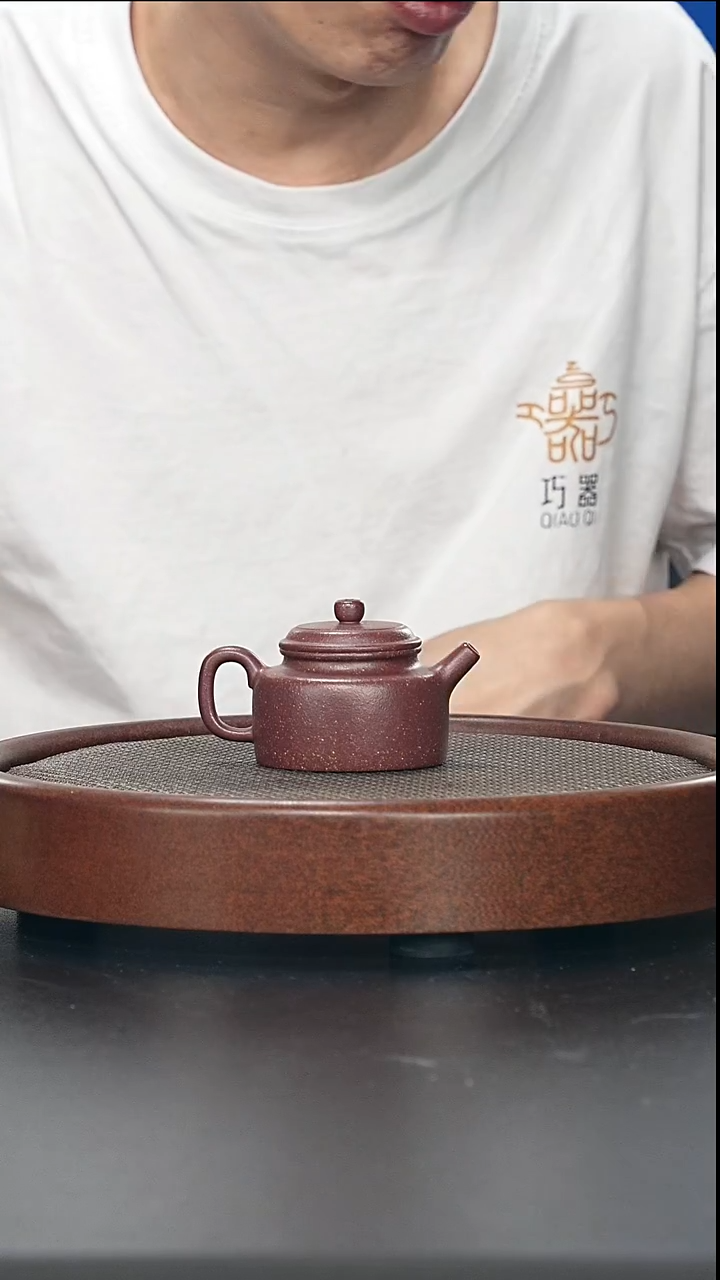 茶壶紫砂全手工微微瑕-A283