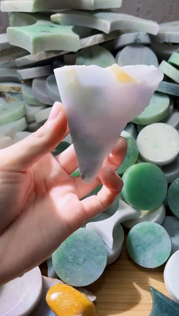 裸石翡翠翡翠a货正品玉石古陈336