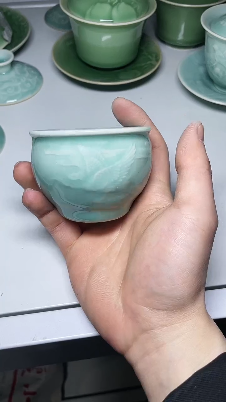 【闪购商品】特价 微瑕 慧仙青瓷