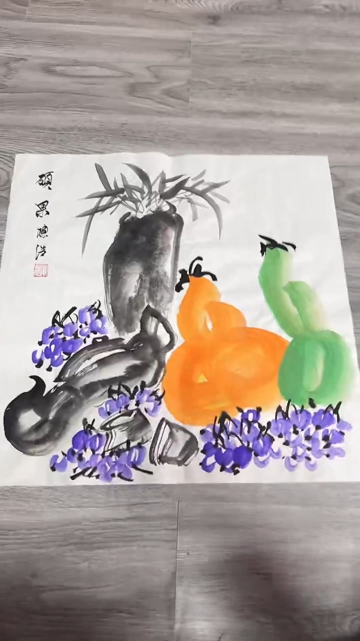 手绘国画欣赏鉴赏9999 