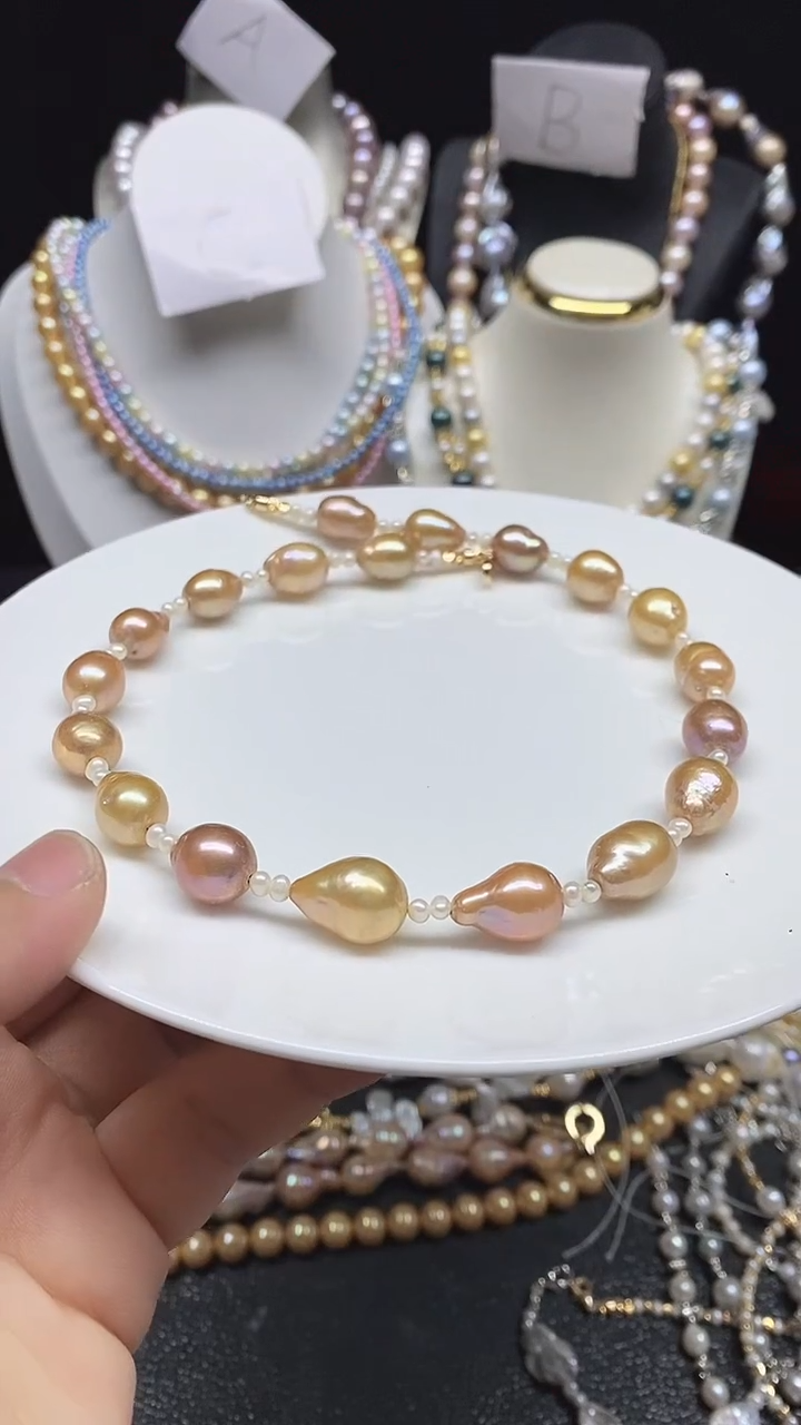 【闪购商品】淡水珍珠颈饰未镶嵌多人