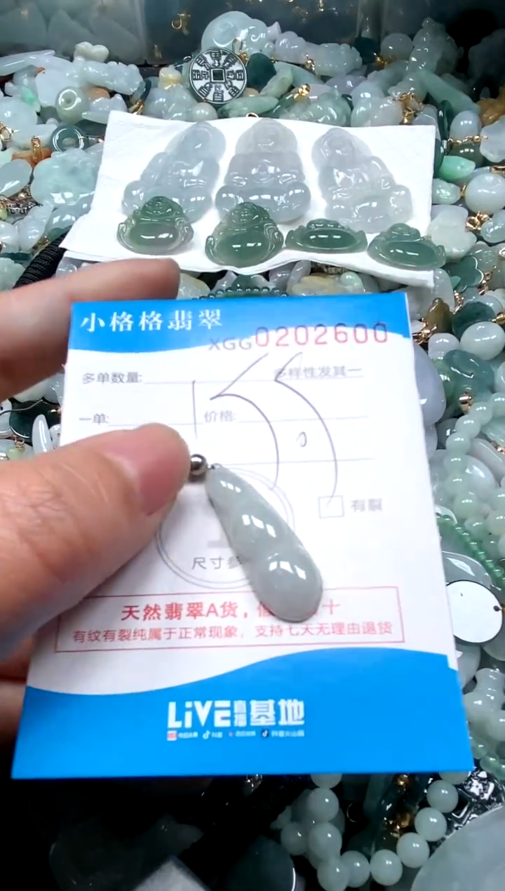 【闪购商品】翡翠颈饰未镶嵌闪购商品0202600