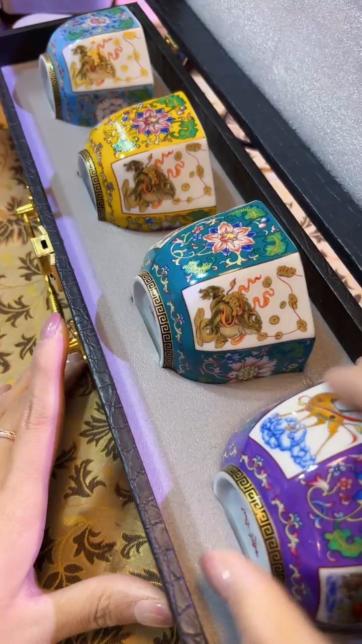 【闪购商品】瓷片陶茶666文玩周边多人