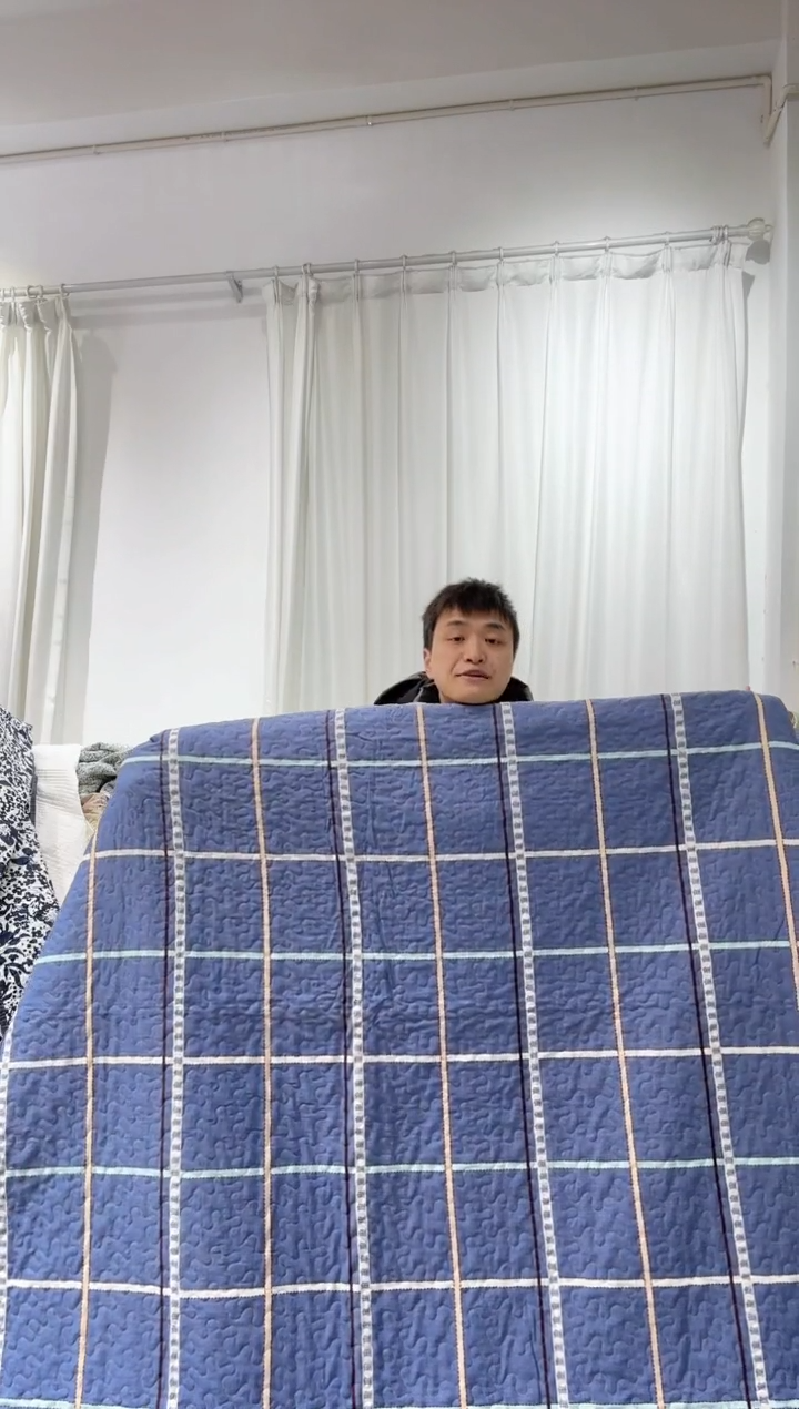 棉230*250纯棉床盖93号微瑕