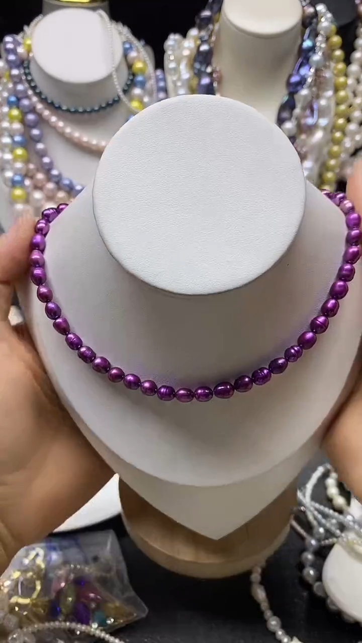 颈饰未镶嵌淡水珍珠多人