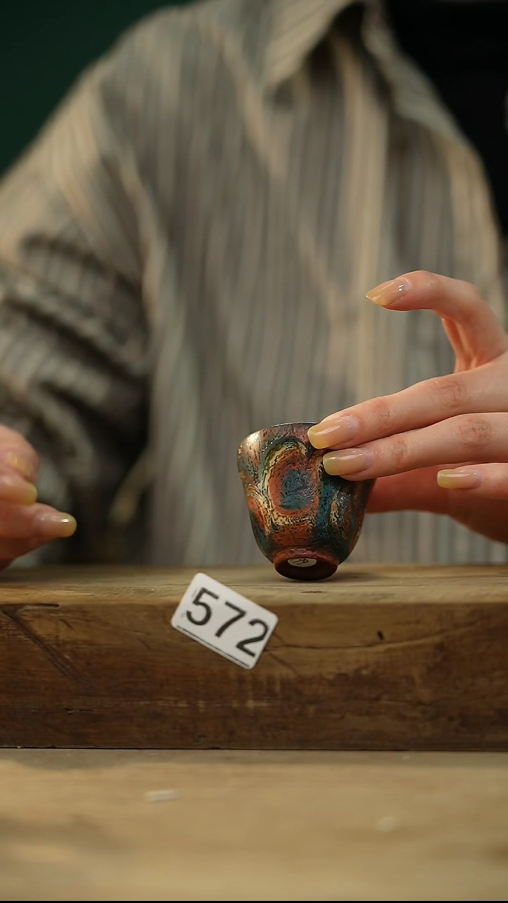 【闪购商品】瓷片新品设计师手作款 大漆手刷系列 小钱