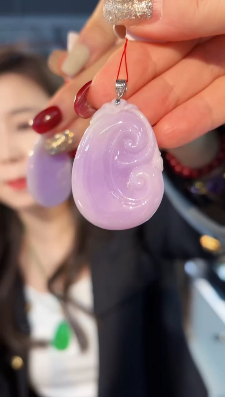 【闪购商品】翡翠颈饰18K金镶嵌缅料A货/支持复检/一件