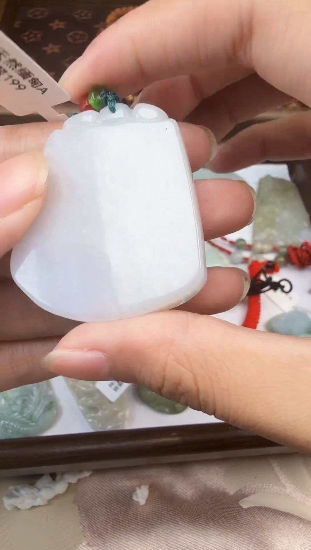 翡翠散珠天然缅甸A货翡翠