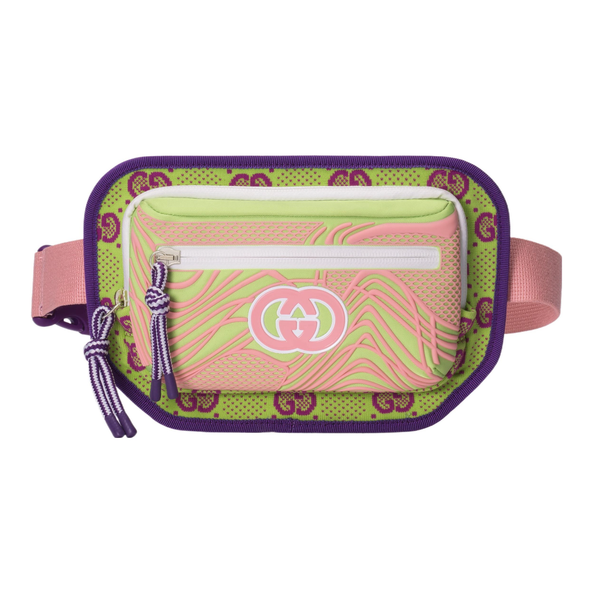 全新未使用 GUCCI/古驰 古驰双G绿色胸包/U92