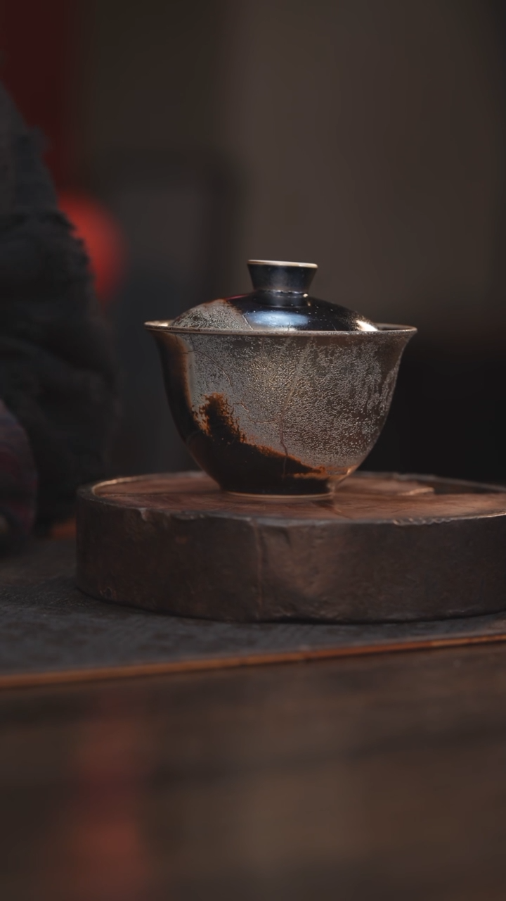 【闪购商品】杯76柴烧柴房陶瓷｜窑宝盖碗