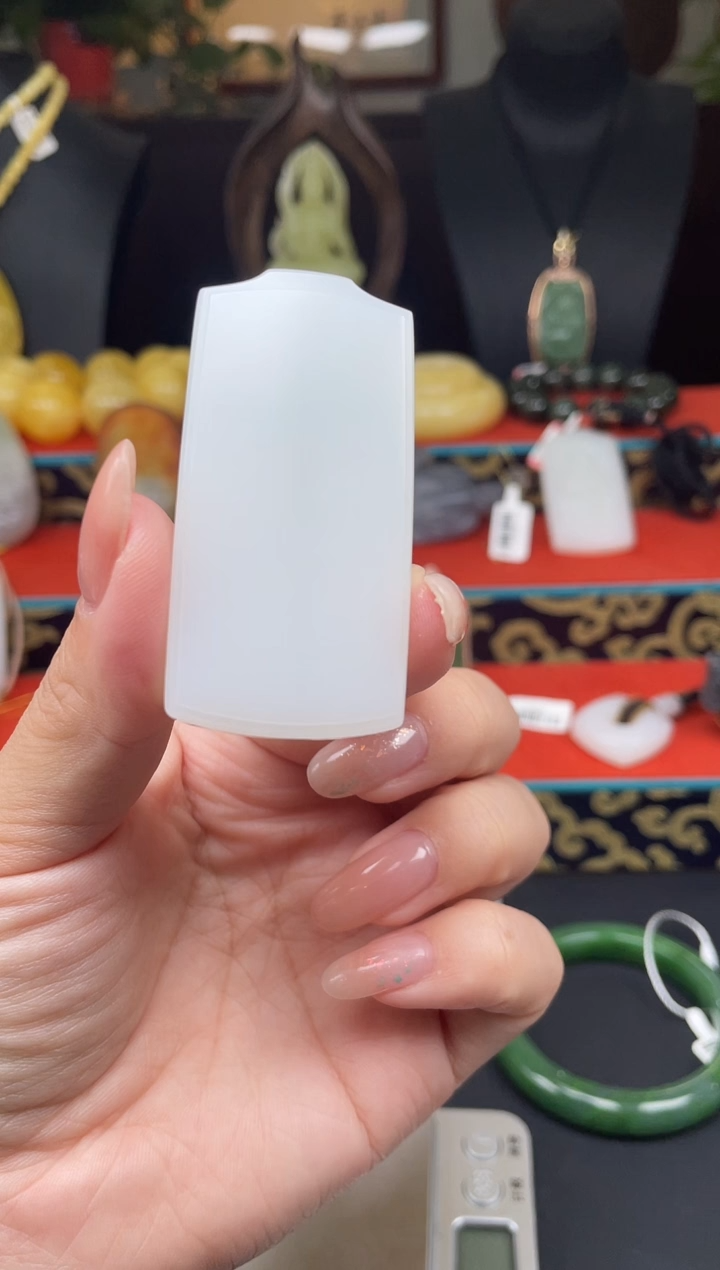 和田玉未镶嵌颈饰gh185多样性发其一