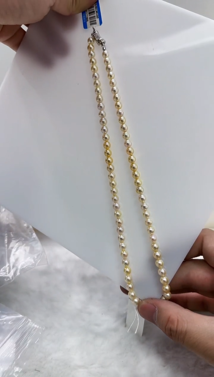 【闪购商品】海水珍珠DA银S925镶嵌ss333 项链带大证