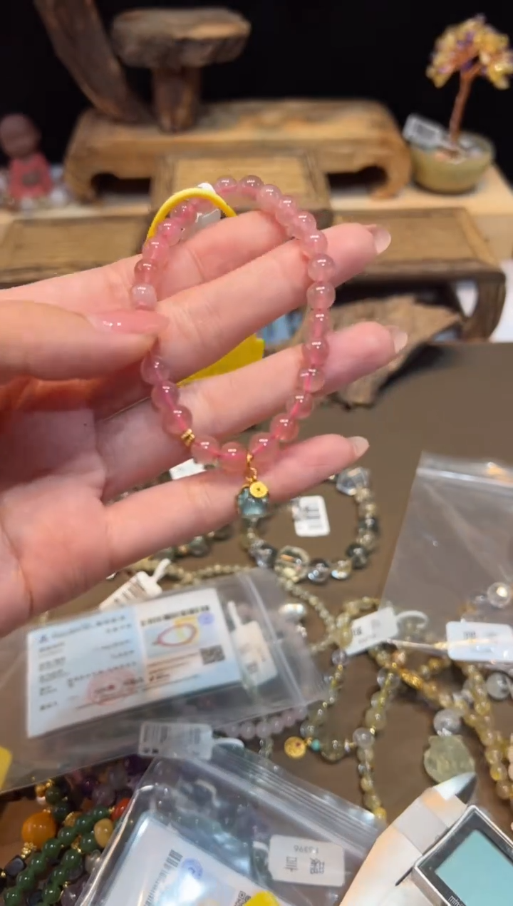 水晶手链未镶嵌手饰@@G1602