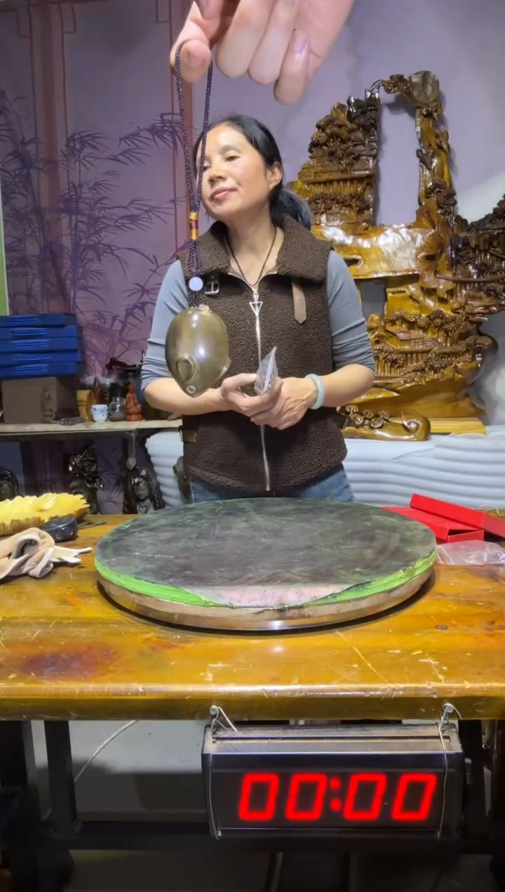 金丝楠金丝楠木雕老鼠手把件