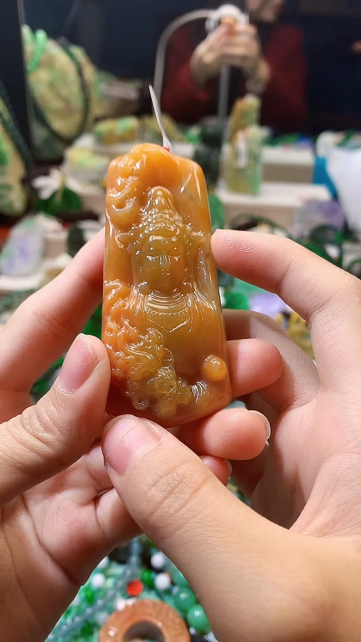 颈饰未镶嵌翡翠天然缅甸a货翡翠