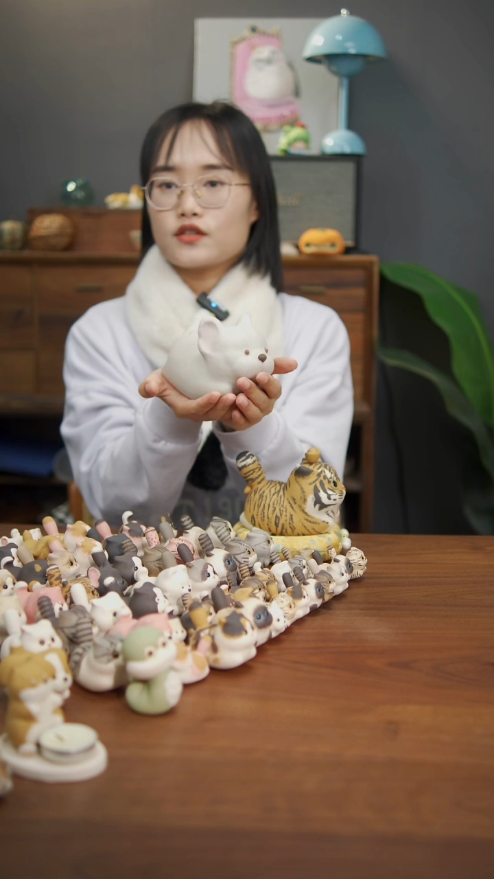 紫砂摆件大号法斗