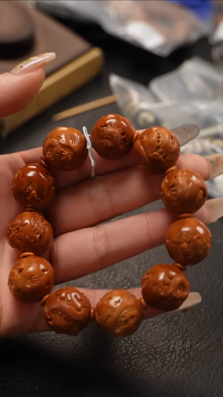 【闪购商品】橄榄核手串/手链橄榄核文玩作品