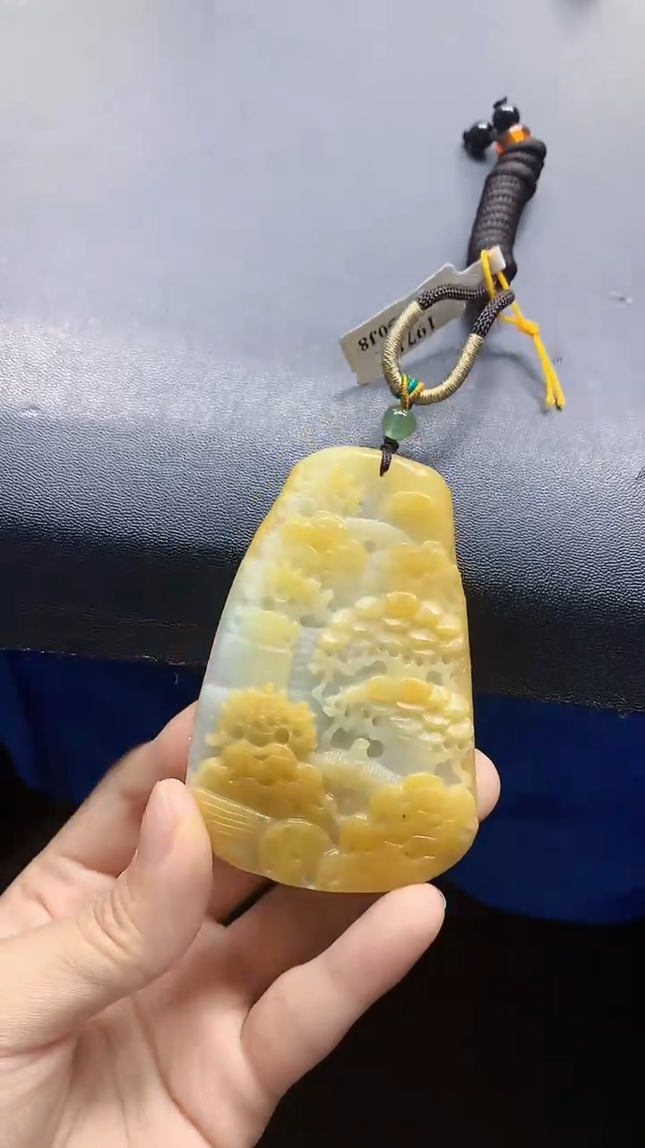 颈饰未镶嵌翡翠天然缅甸a货翡翠