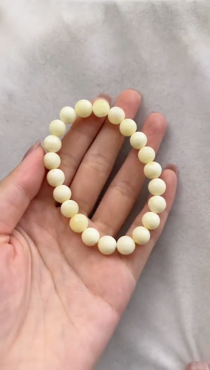 【闪购商品】琥珀裸石未镶嵌10112156-手串  多样性发一条